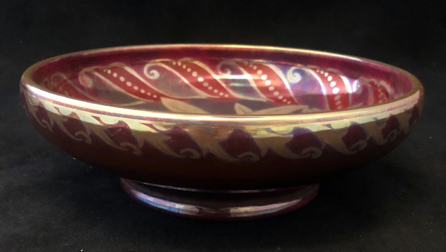 Pilkington's Lustre Bowl, 1930s photo 1093.0