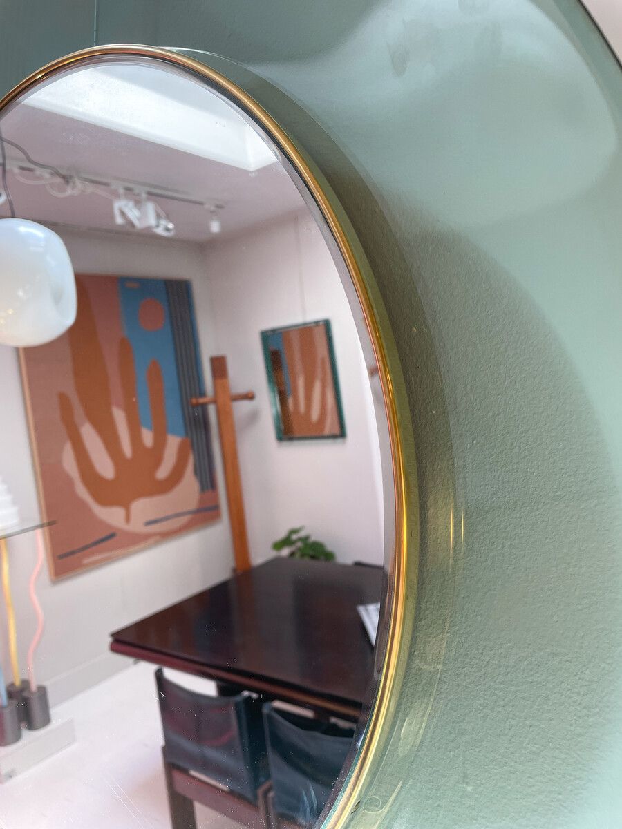 Mid Century Modern "1699" Mirror By Max Ingrand For Fontana Arte photo Home Decor