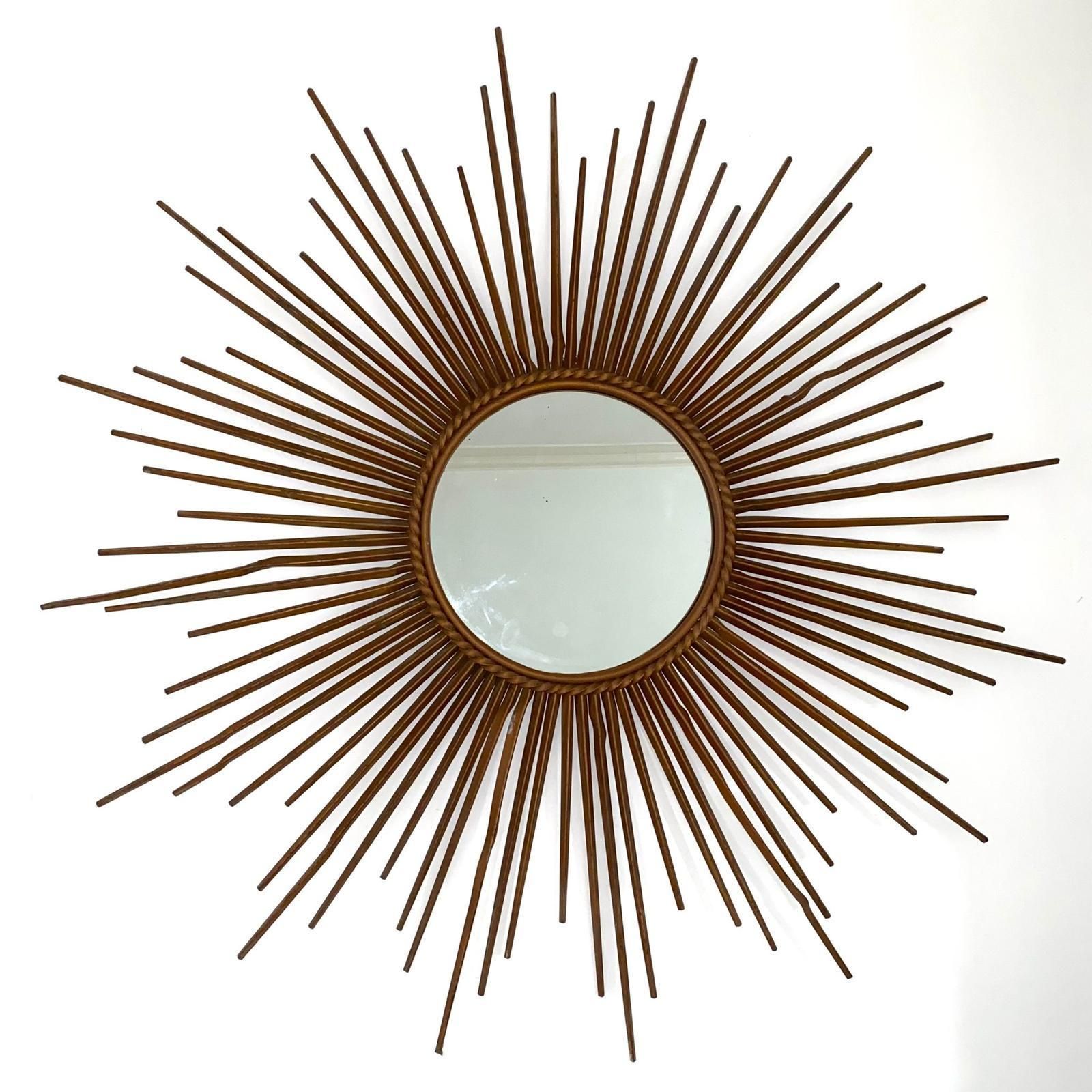 Medium Chaty Vallauris Sunburst Mirror photo vinterior