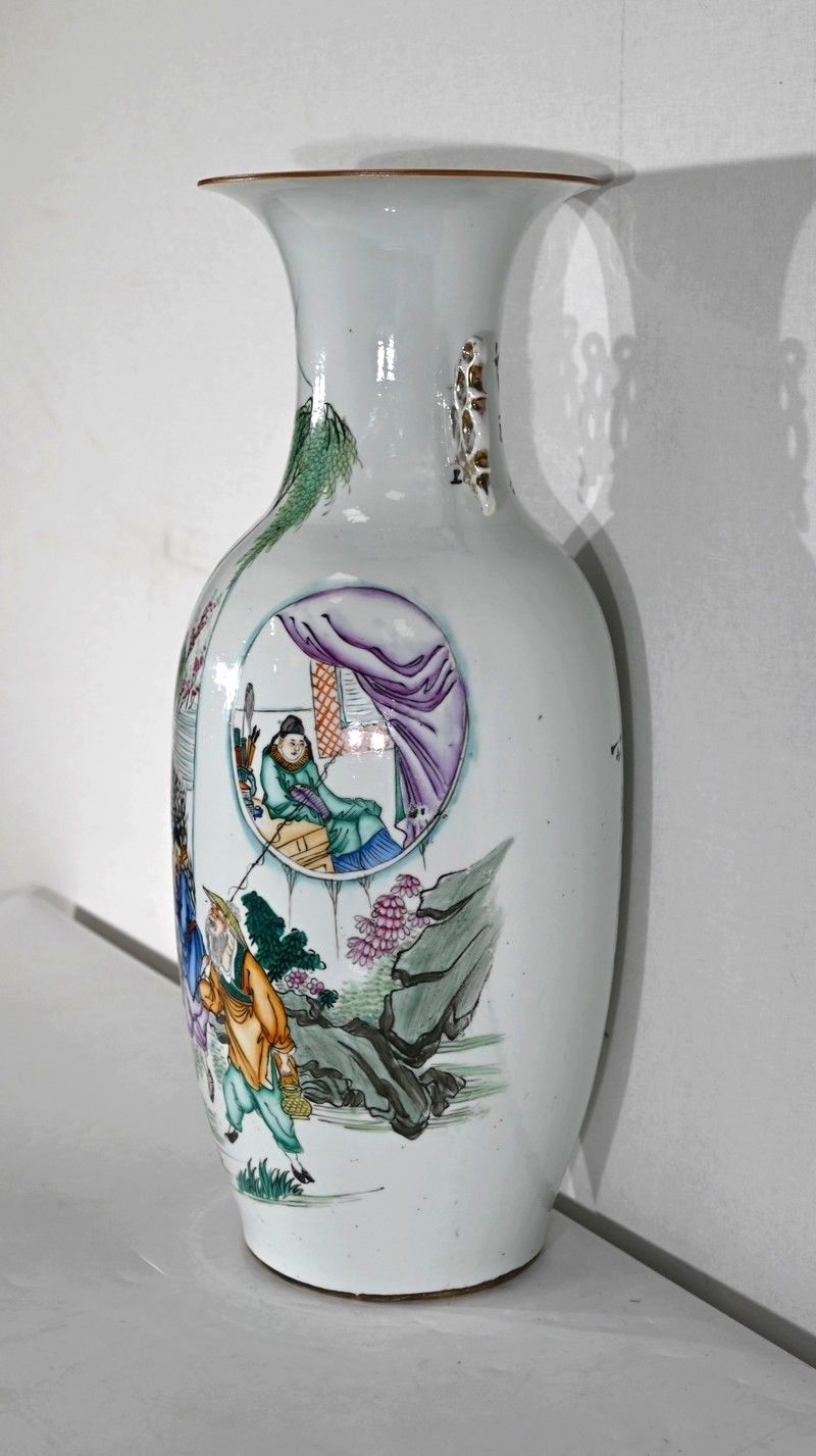 Important Chinese Porcelain Vases   Xxth photo Home Decor