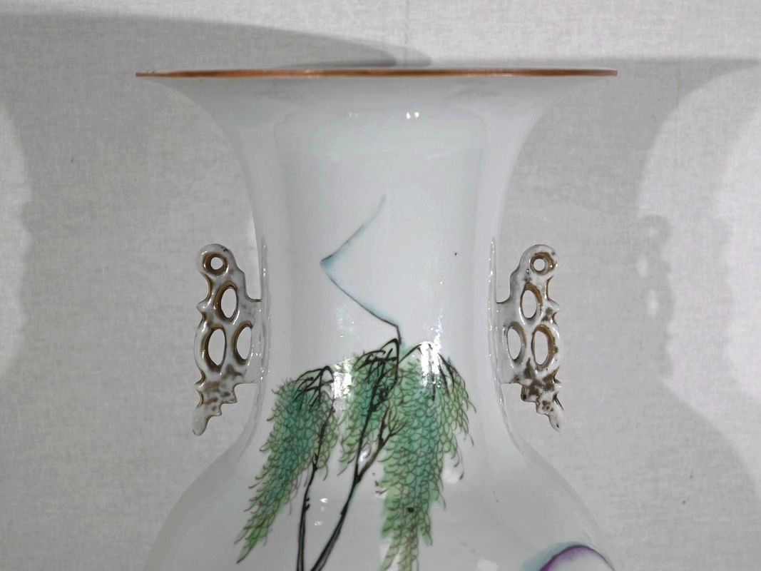 Important Chinese Porcelain Vases   Xxth photo 1040.3