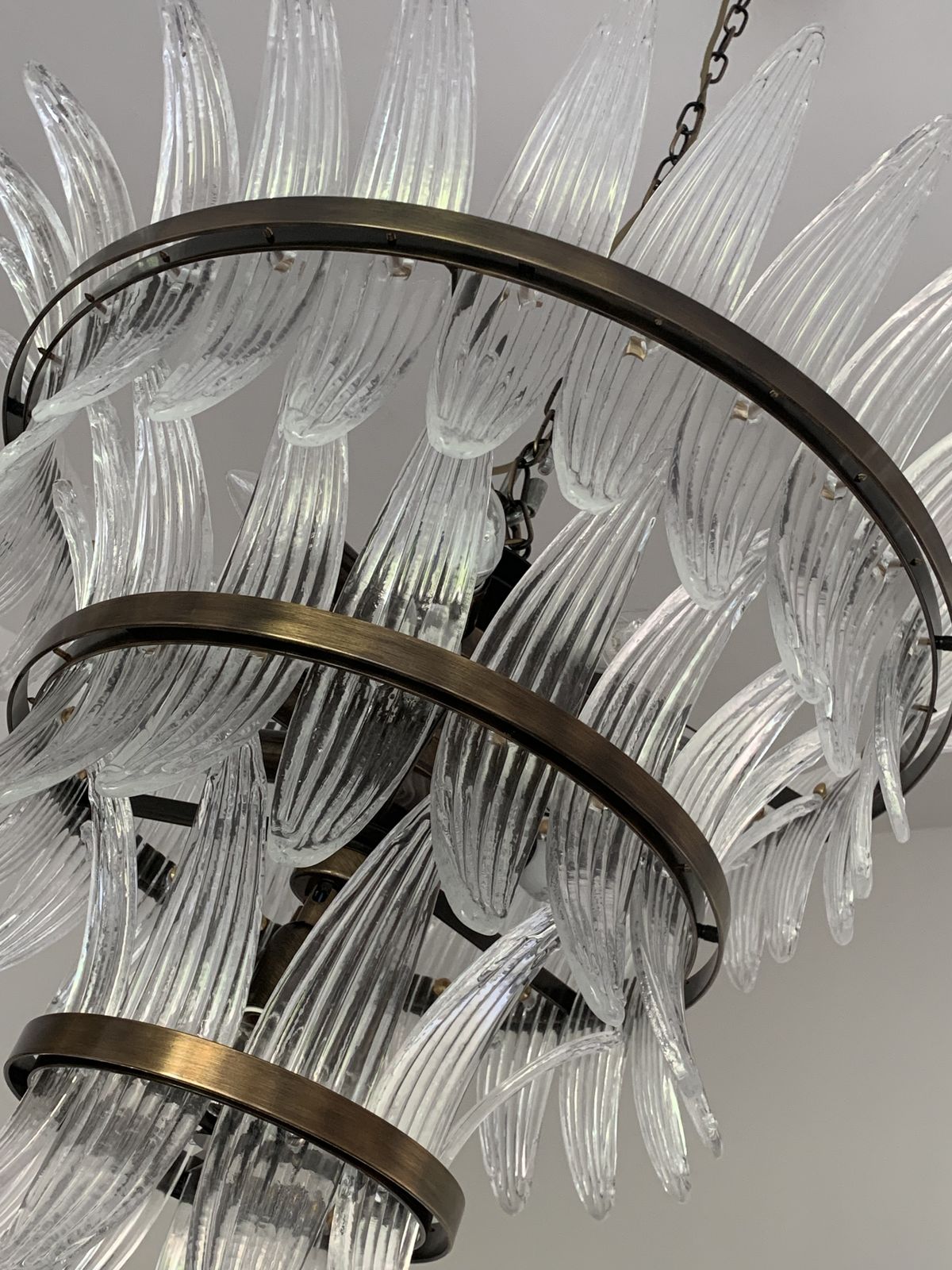 Impressive Murano Glass Sputnik Chandelier Lantern Like Mazzega Zuccheri Venini Barovier Style photo Lighting