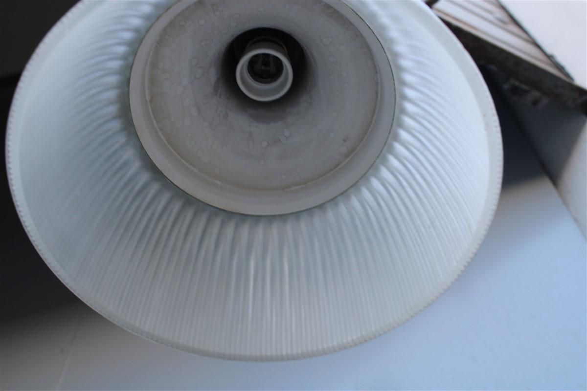 Mid Century Italian Ceiling Lamp Tito Agnoli For Oluce Modell 4439b 1950s photo vinterior