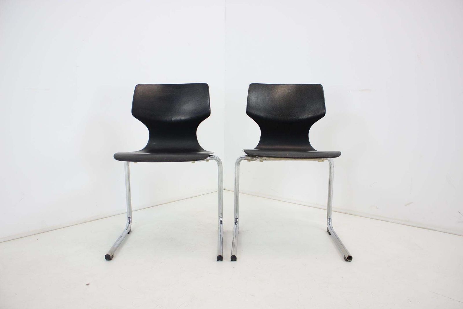 Midcentury Set Of 2 Pagwood Chairs By Flototto, 1982 photo 402.0
