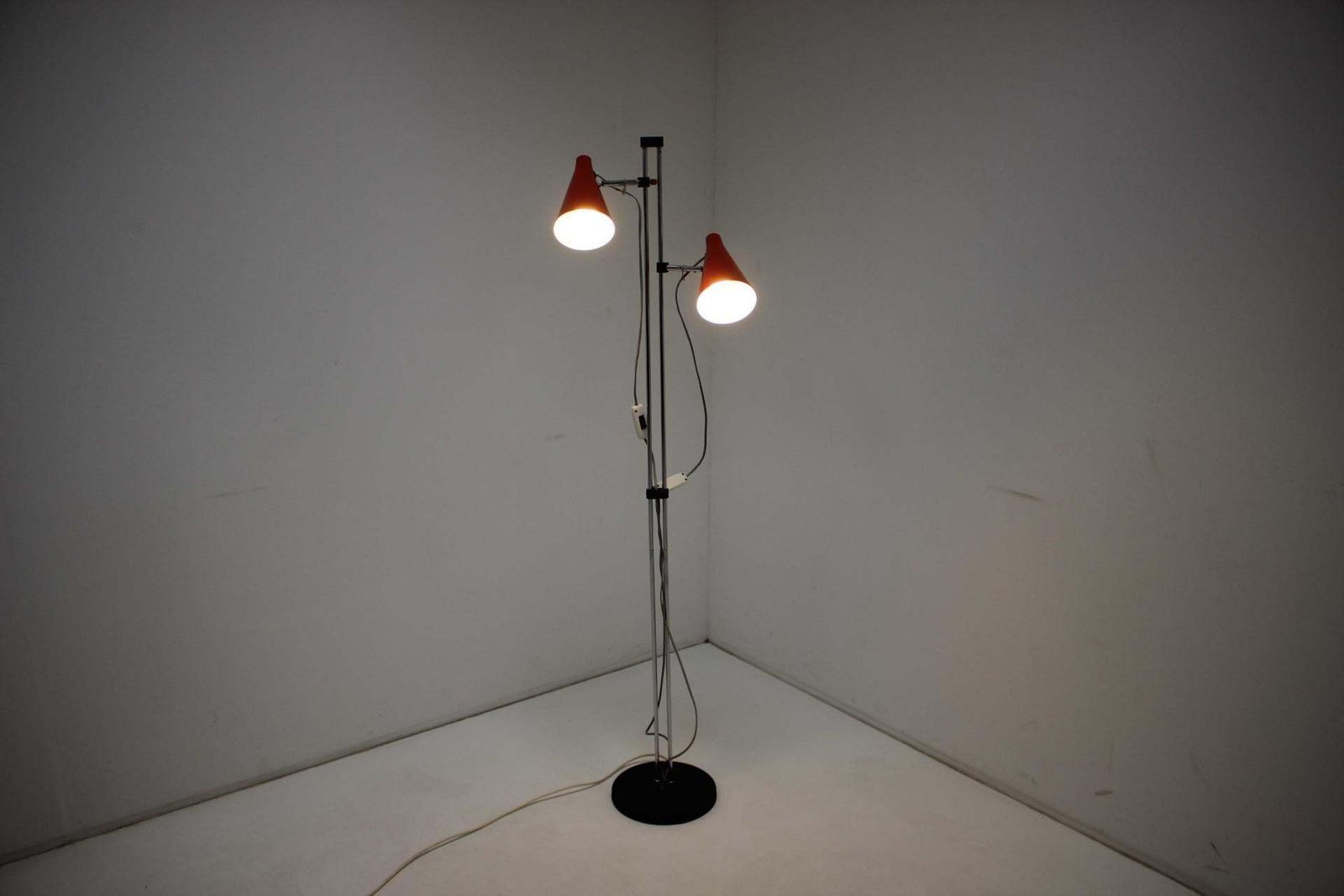 Rare Red Floor Lamp By Lidokov, 1960s photo buy