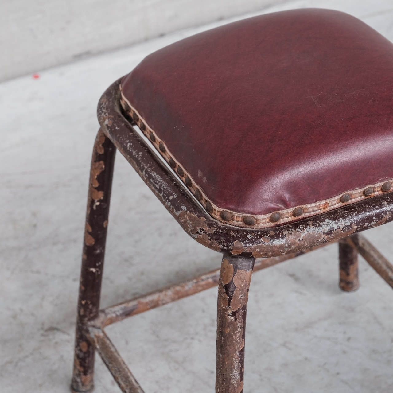 French Industrial Mid Century Tubular Stools (Up To 20) photo 120.0