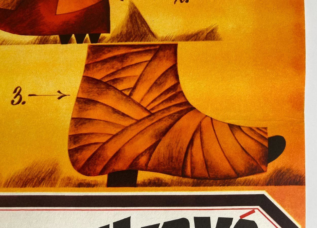 Original Film Poster, Nothing Ventured, Nothing Gained, Jan Ungrád, 1978, Genuine Czech Vintage Print photo Art