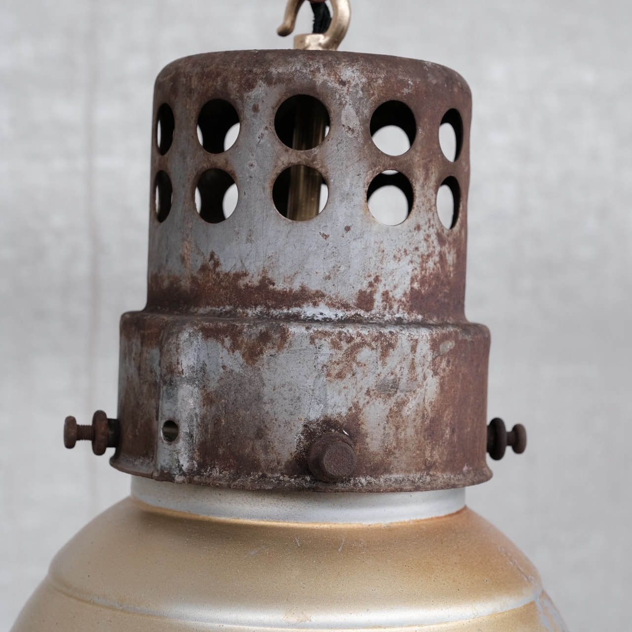 Xxl Antique Zeiss Ikon Mercury Glass Pendant Lights (Up To 50) photo Lighting