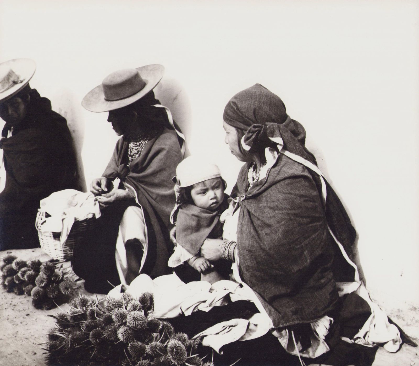 Hanna Seidel Ecuador, Seller, Black And White Photography, 1960s.