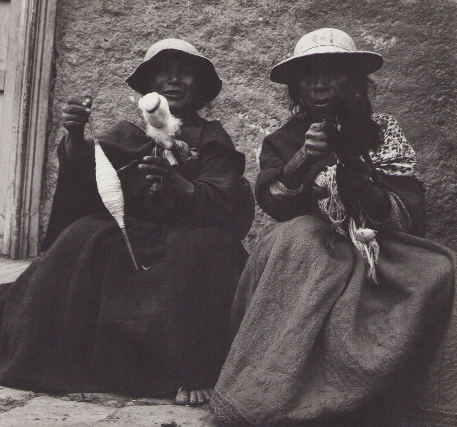 Hanna Seidel Ecuador, People, Black And White Photography, 1960s, Ca. 1960s