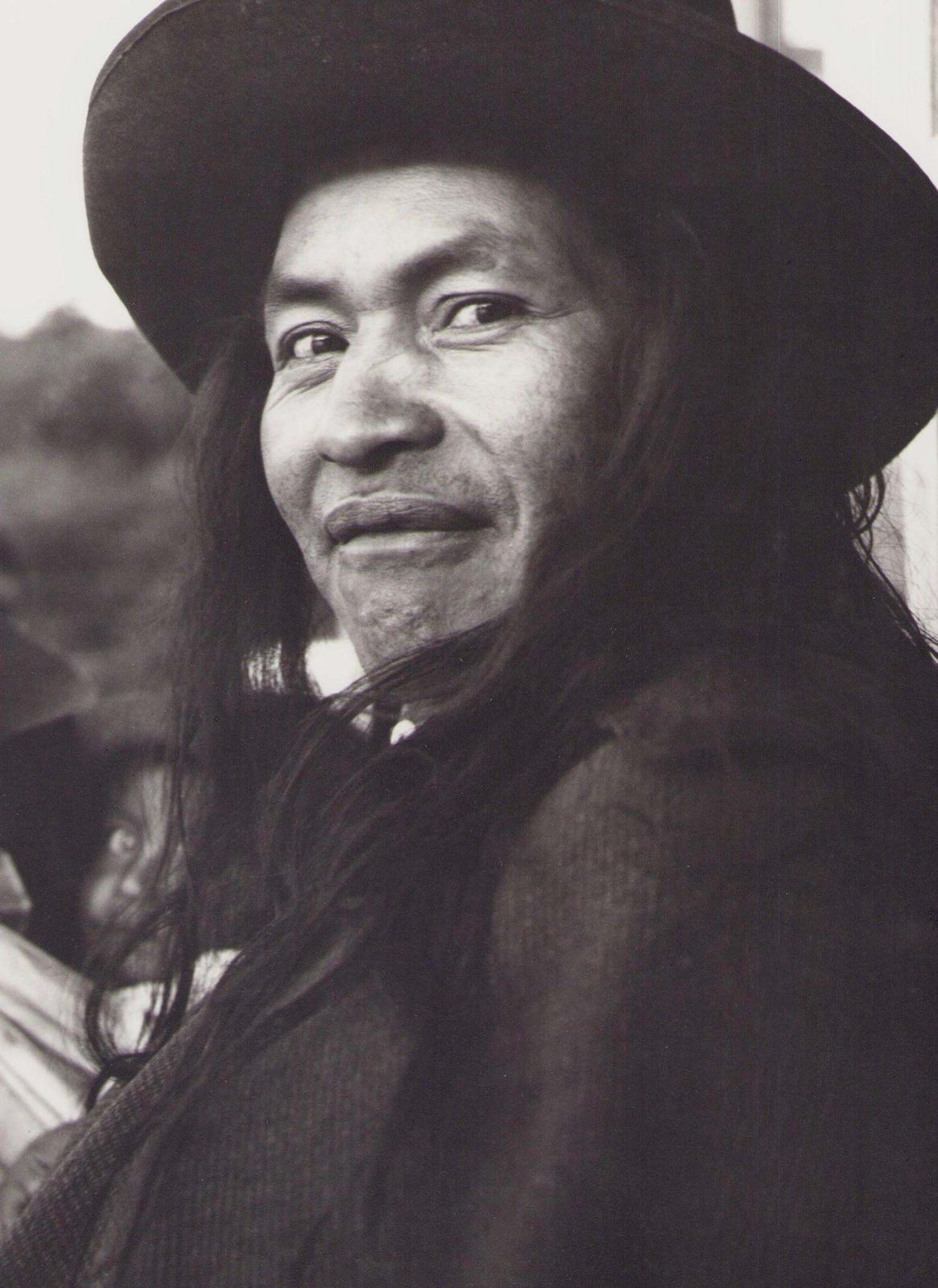 Hanna Seidel Ecuador, Man, Black And White Photography, 1960s. photo furniture