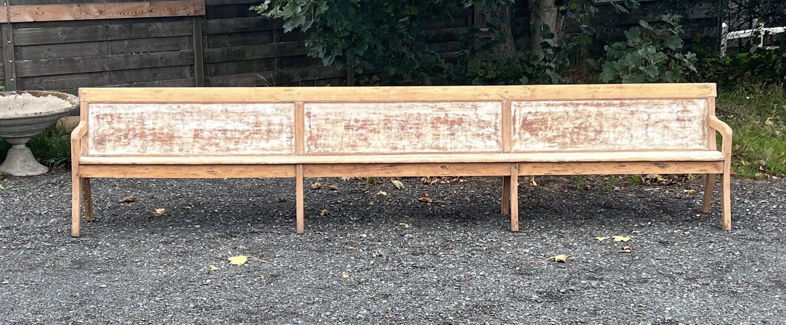 Very Long French Dining Bench photo Furniture