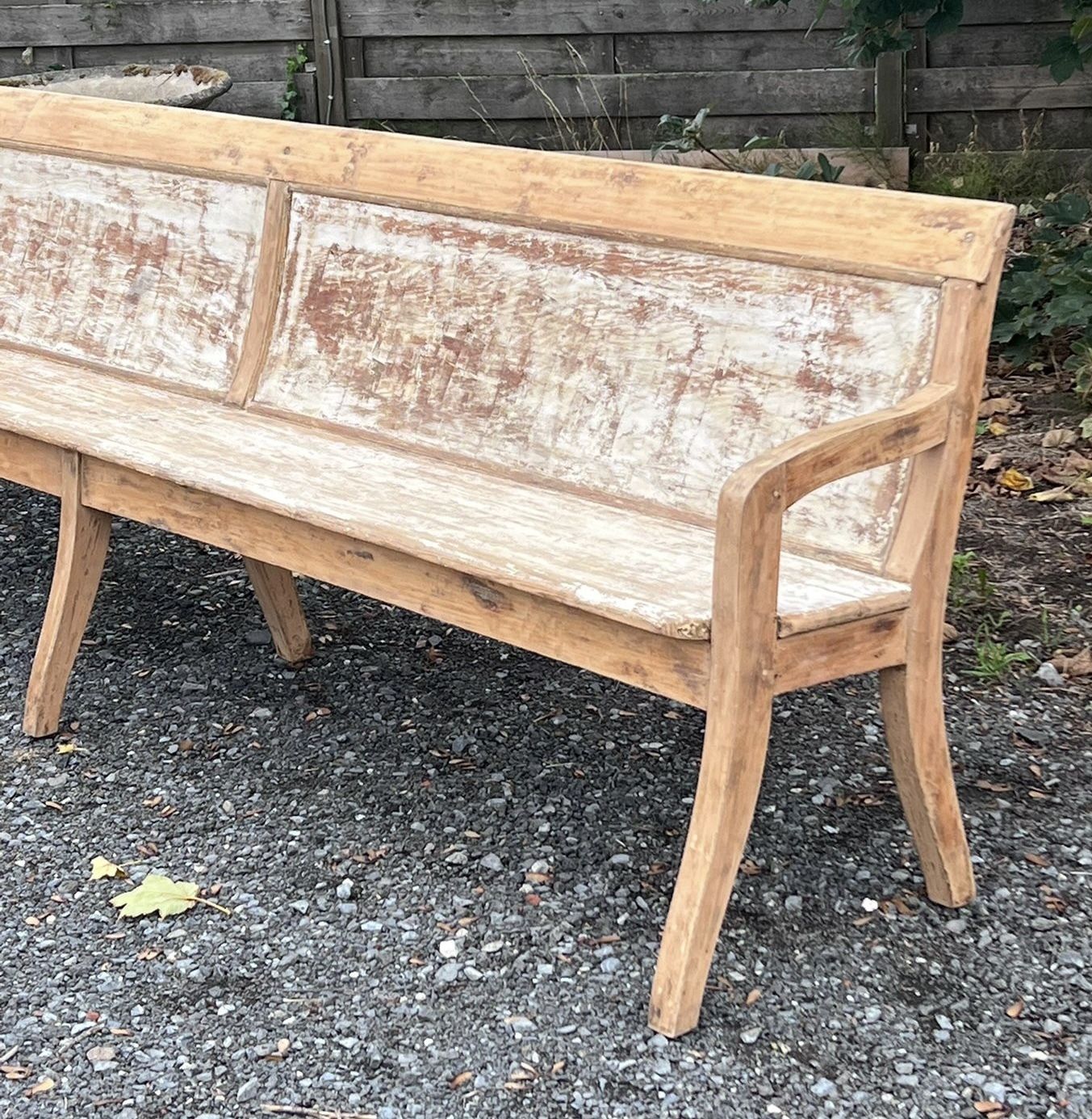 photo furniture Very Long French Dining Bench