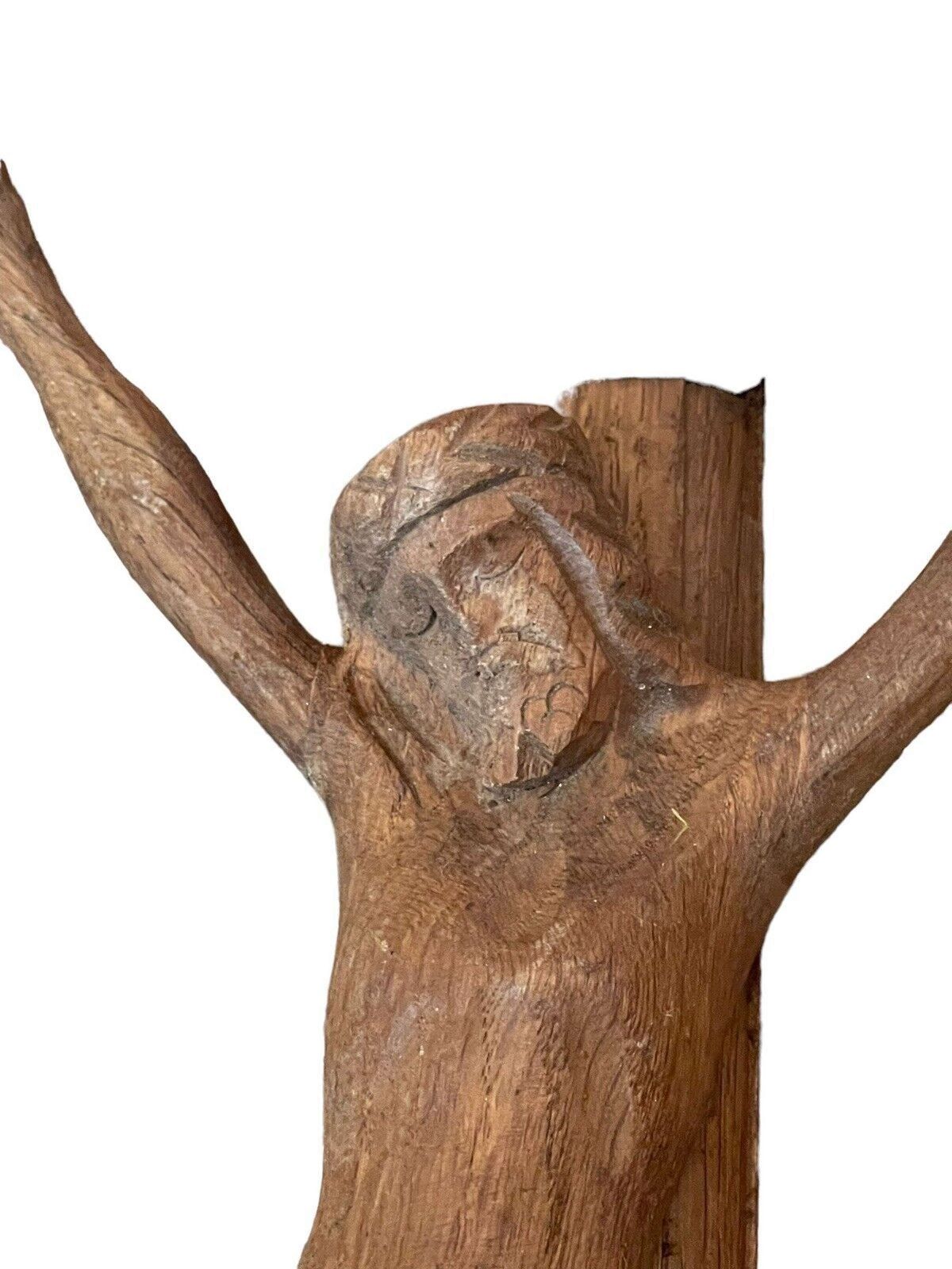 Antiqque Oak French Crucifix, Early 20th Century photo furniture
