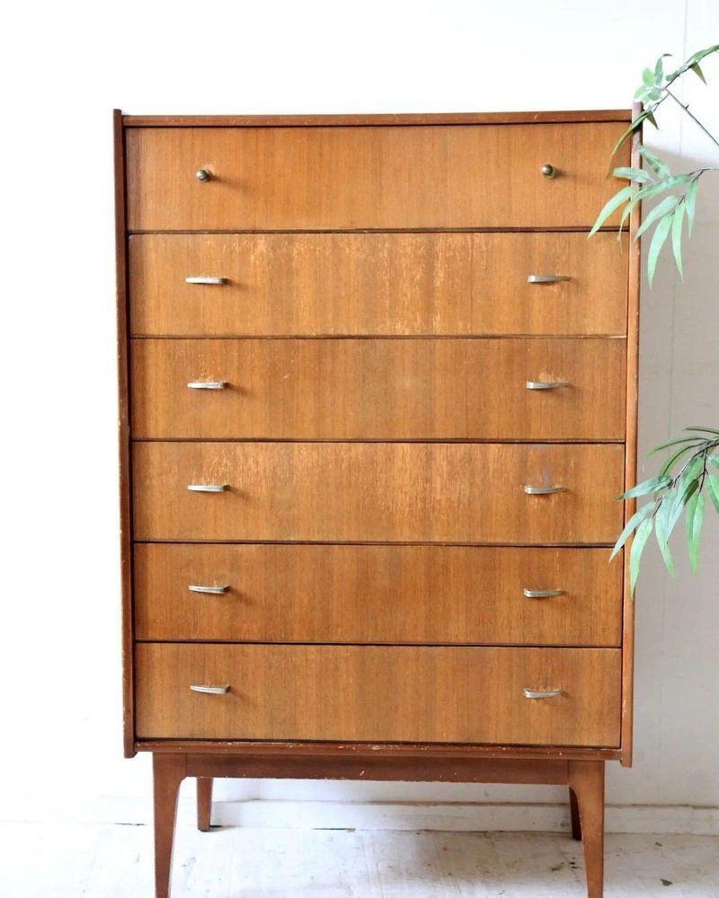 Mid Century Chest Of Drawers From Wiliam Lawrence Of Notingham, 1960s
