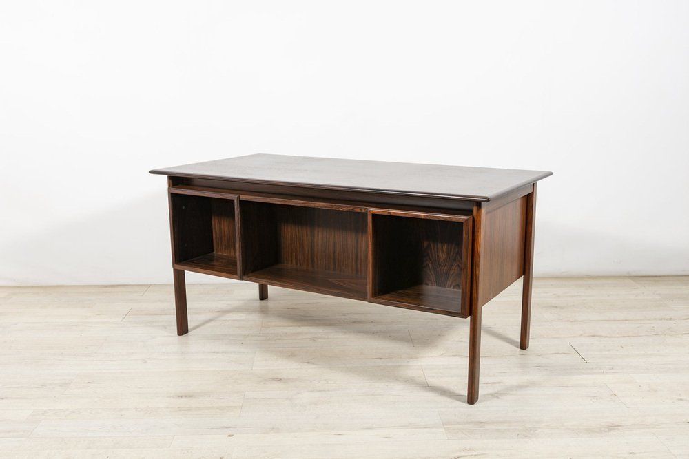 Mid Century Rosewood Desk By Willy Sigh For H. Sigh And Søn 1960s photo buy