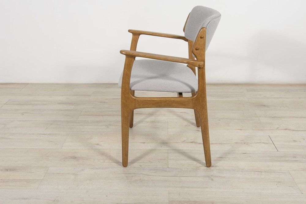 photo furniture Oak Model 49 Dining Chairs By Erik Buch For Odense Maskinnedkeri O.D. Furniture 1960s Set Of 6