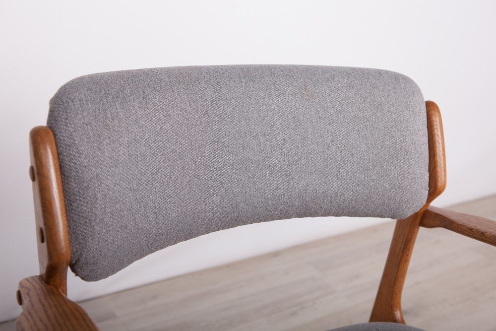 photo buy Oak Model 49 Dining Chairs By Erik Buch For Odense Maskinnedkeri O.D. Furniture 1960s Set Of 6