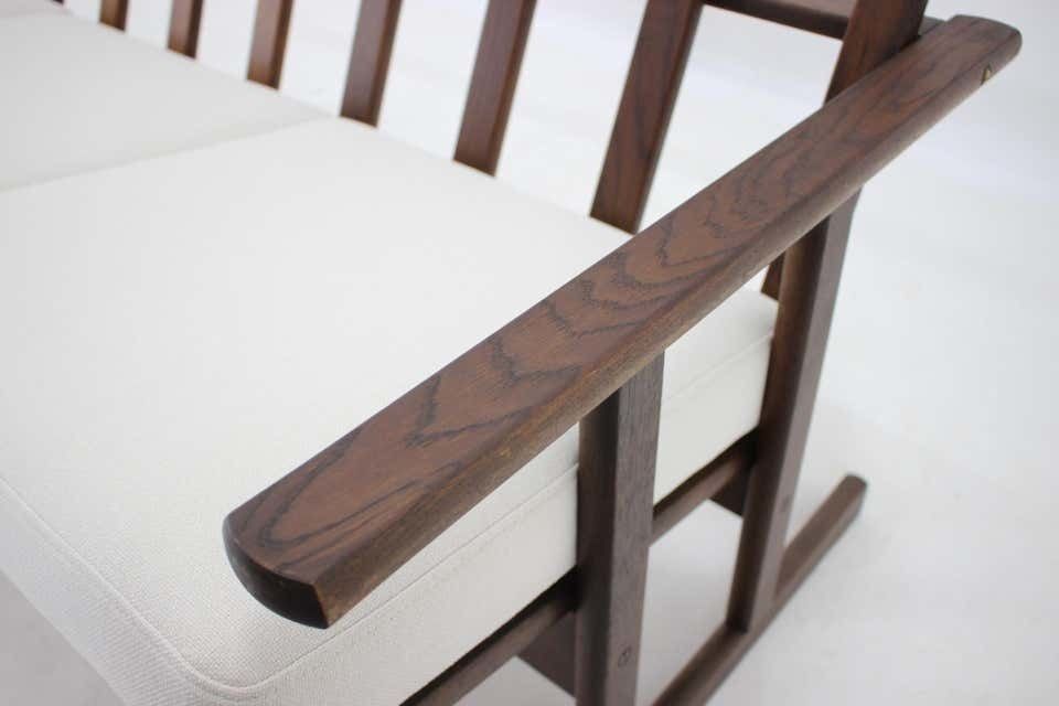 photo furniture 1950s Rare Borge Mogensen 3 Seater "Shaker" Sofa By Fdb Mobler, Denmark