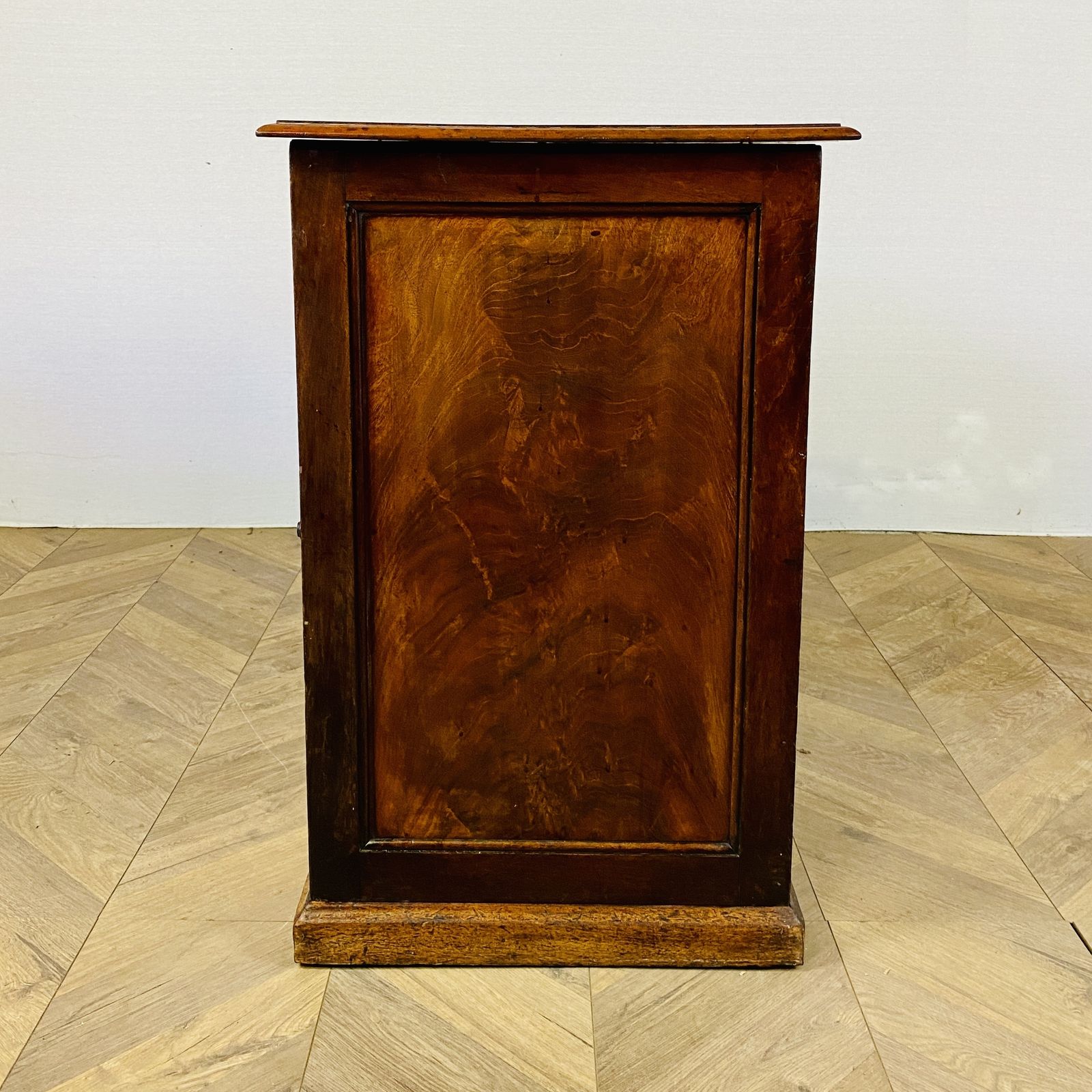 Antique Oak 5 Drawer Collectors Cabinet With Brass Handles, Early 19th Century photo furniture