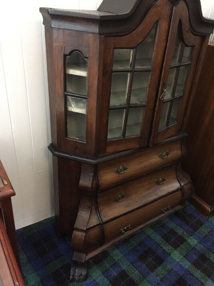 Furniture 18th/19th Century Dutch Secratary Cabinet photo