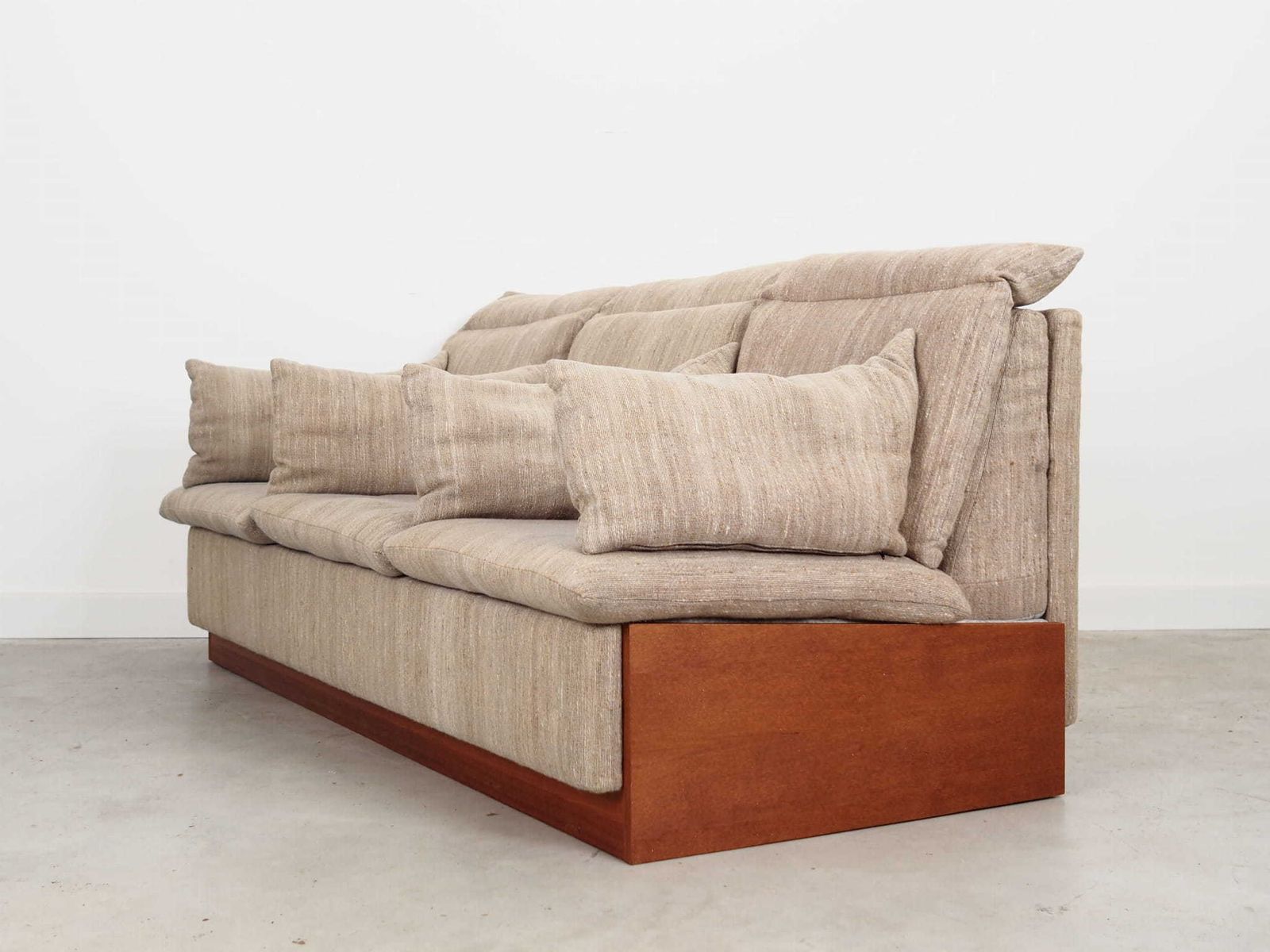 Teak Sofa, Danish Design, 1970s, Production: Denmark photo for sale