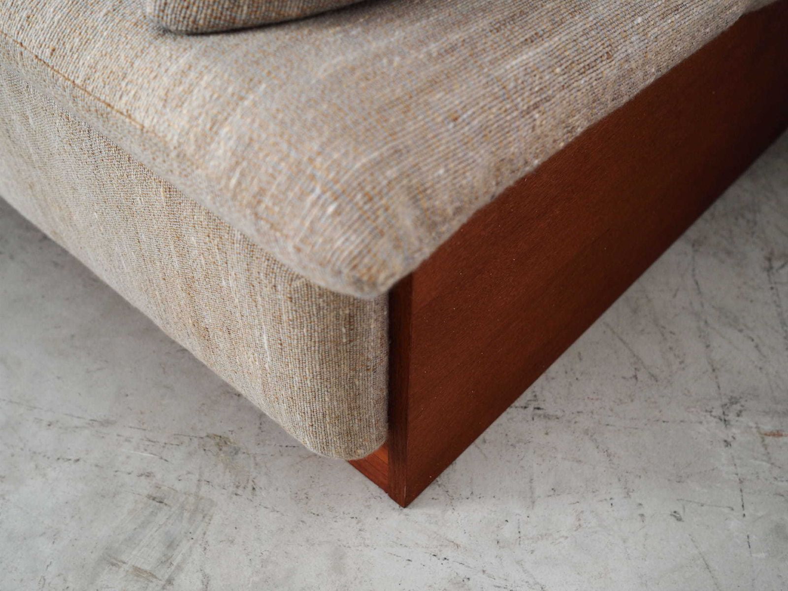 Meubels Teakhouten Bank, Deens Design, Jaren 1970, Productie: Denemarken photo