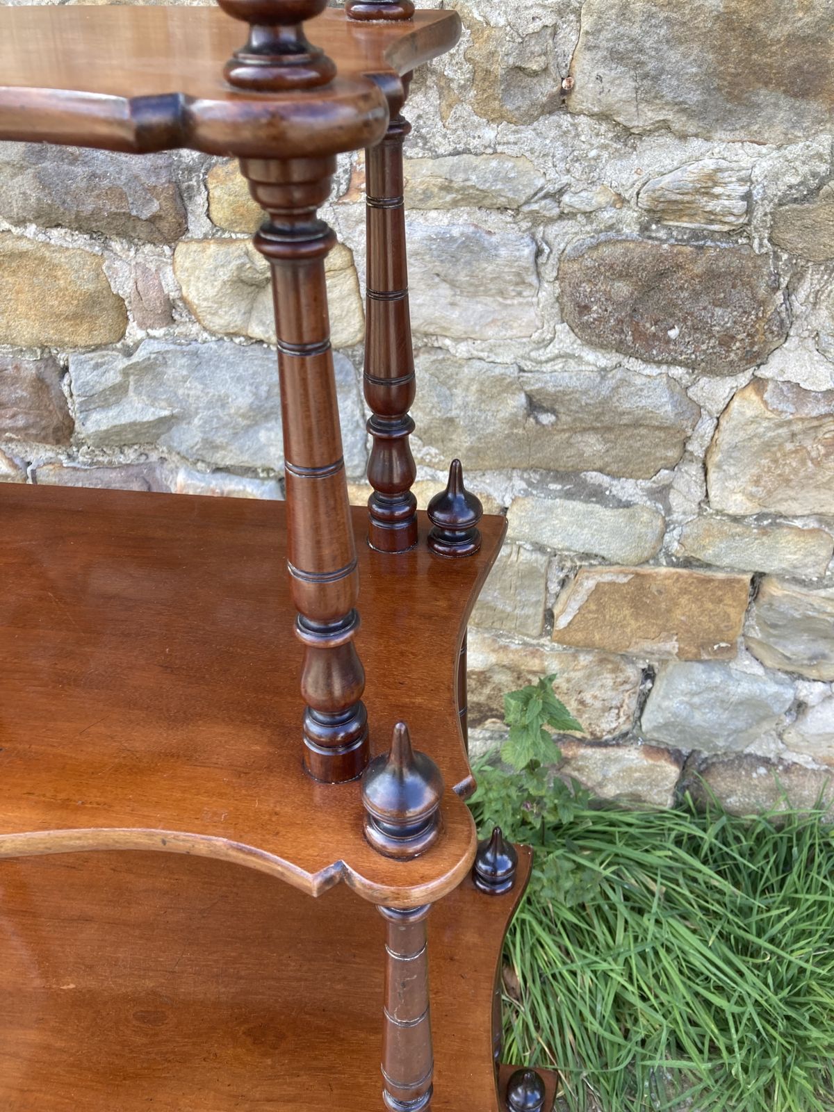 Victorian Walnut Wot Not photo furniture