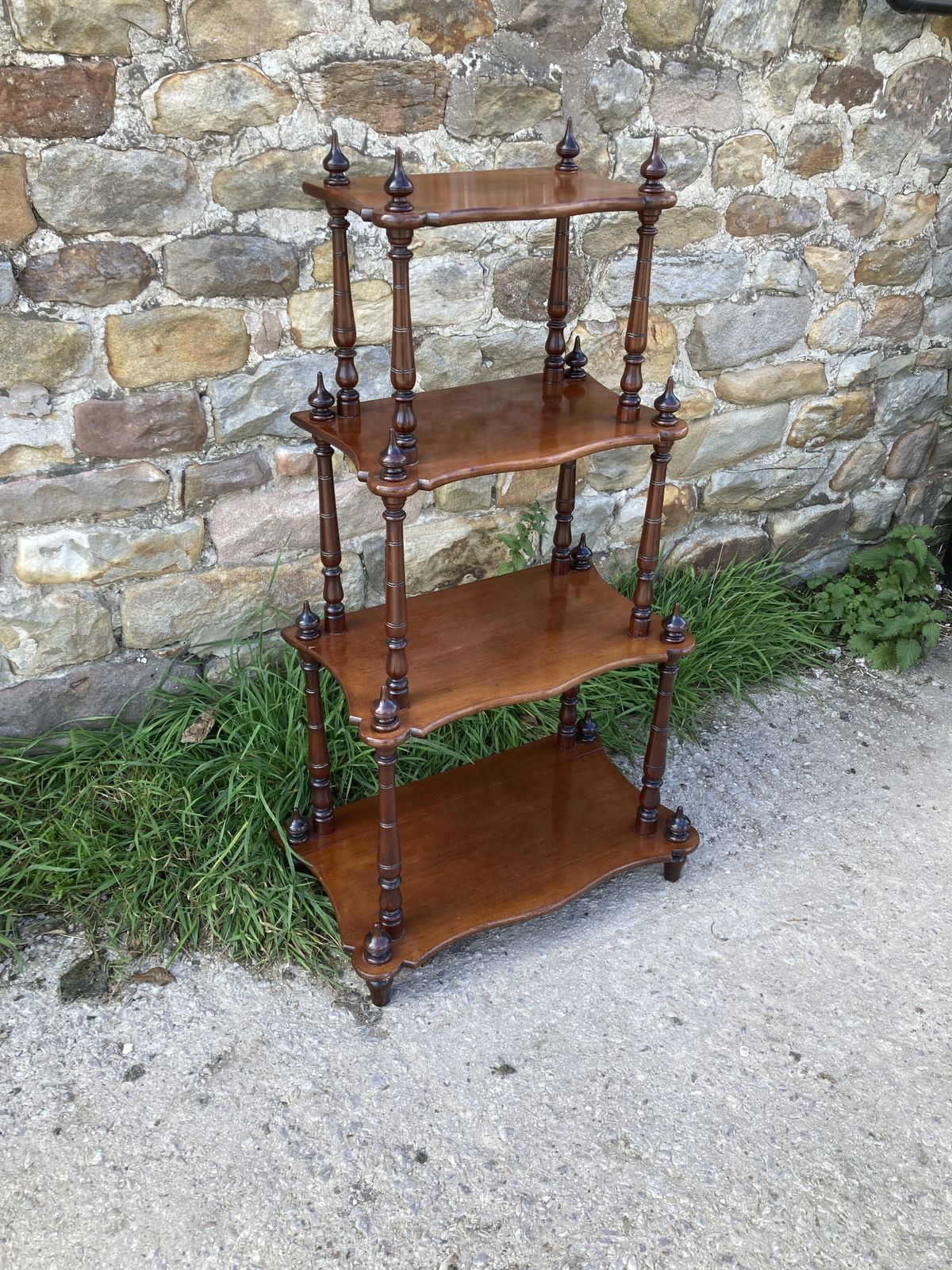 Victorian Walnut Wot Not