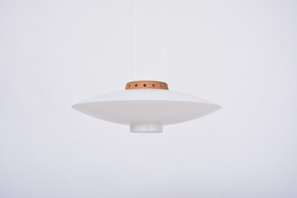 Mid Century Modern Ufo Pendant Lamp By Uno And östen Kristiansson For Luxus, 1960s photo 1550.0