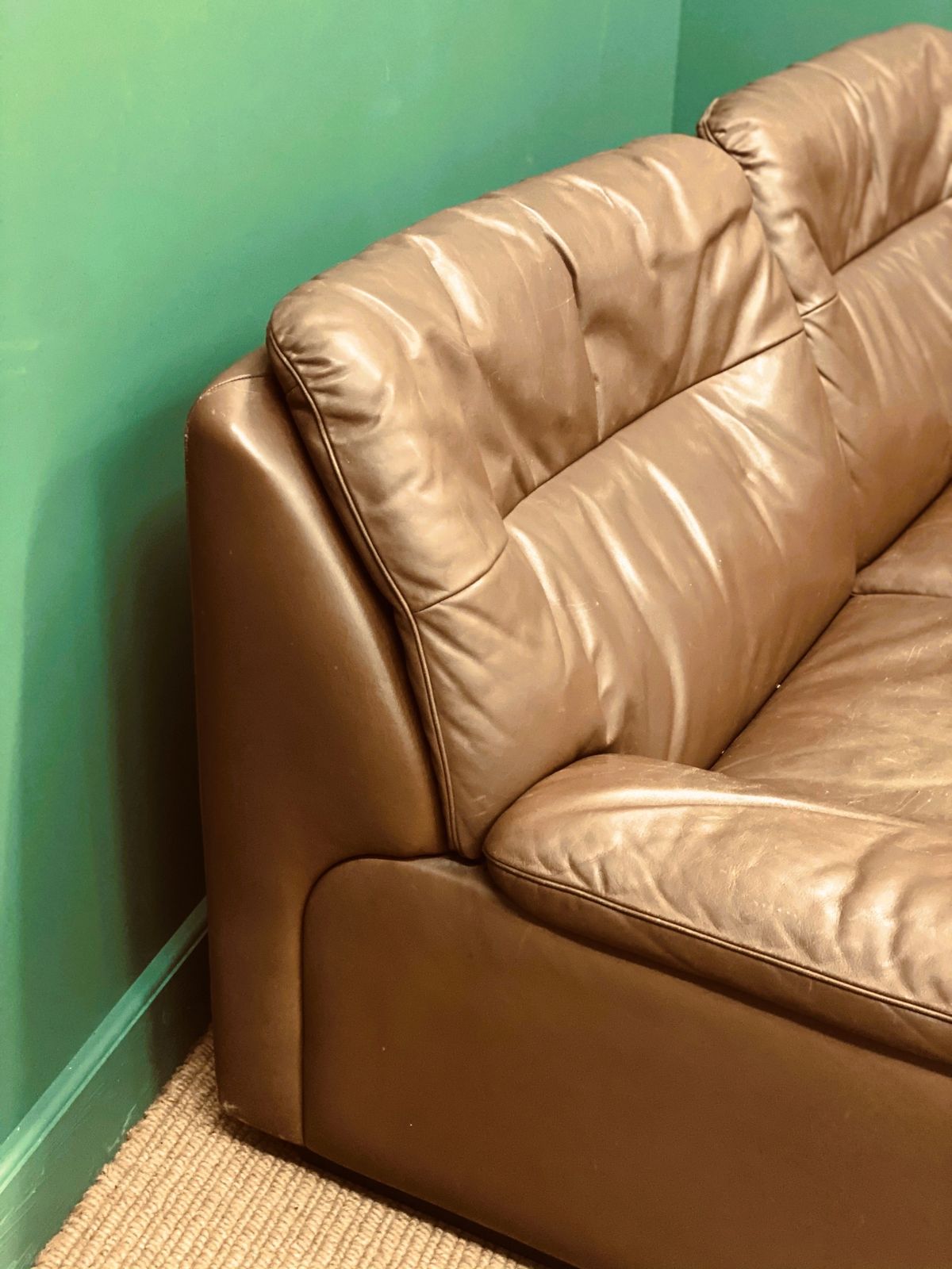De Sede Sofa, Model Ds66 In Cognac Leather, Switzerland, 1978 By Carl Larsson. photo furniture