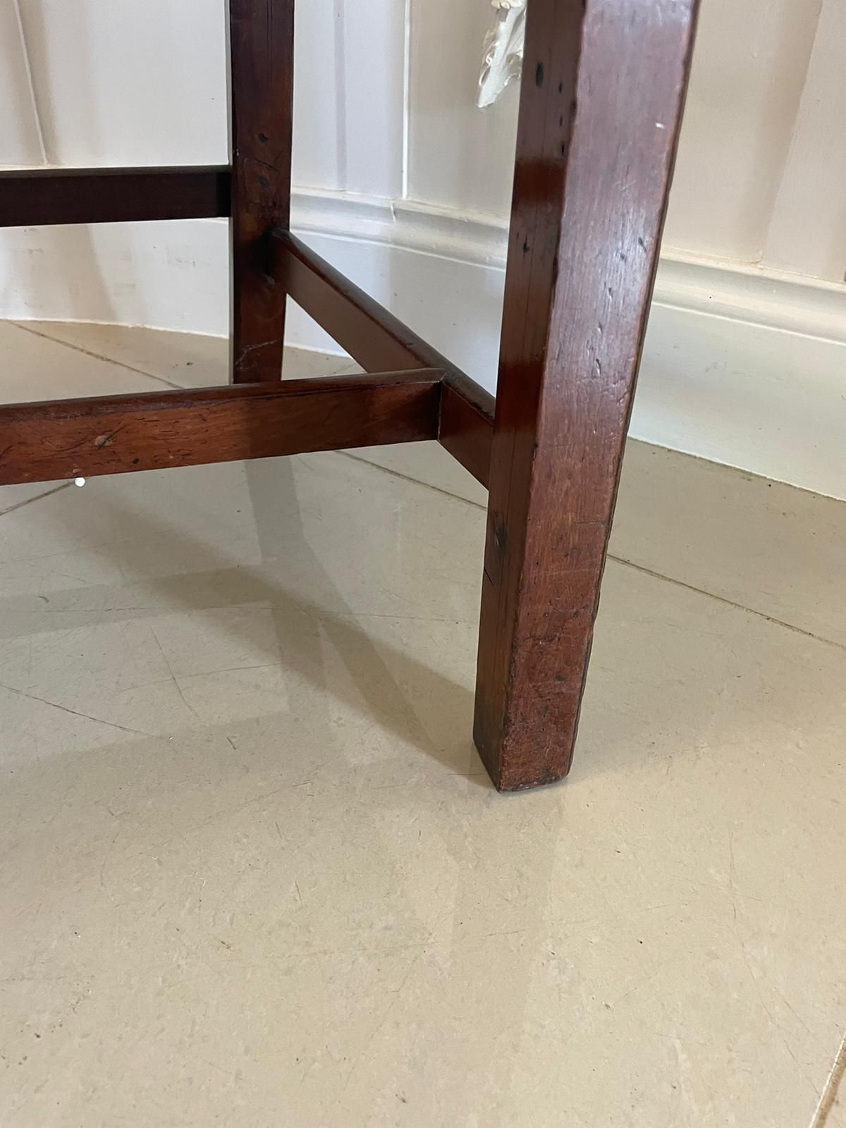 photo for sale Antique Carved Mahogany Desk Chair