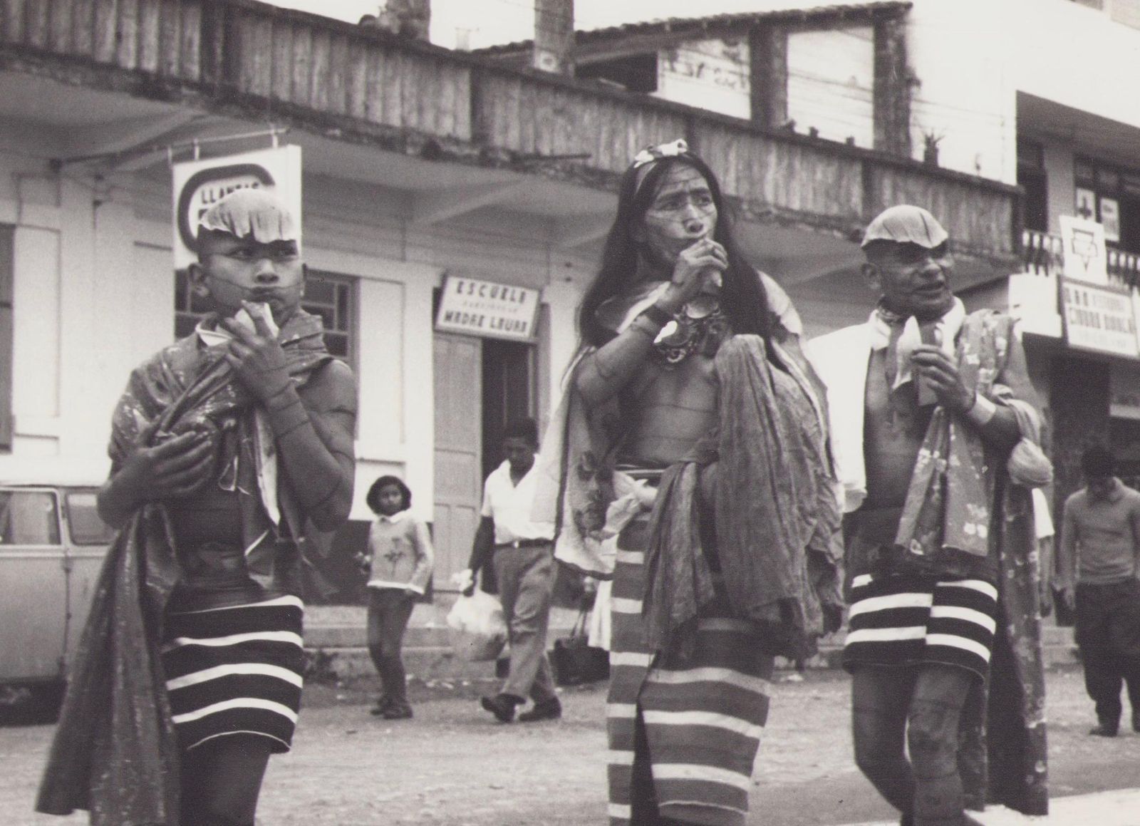 Hanna Seidel Ecuador, Musicians, Black And White Photography, 1960s, photo furniture