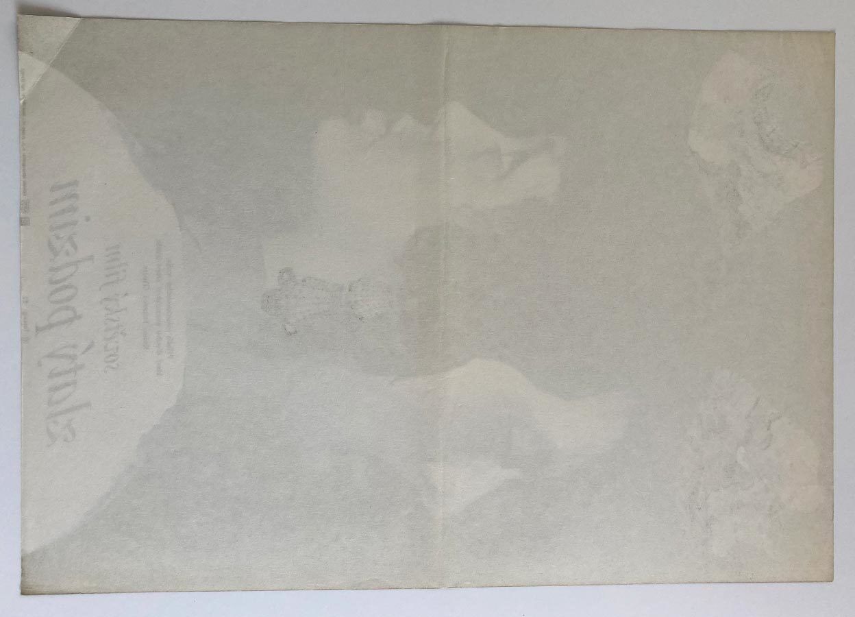 Original Film Poster, Golden Autumn, Karel Teissig, 1981, Genuine Czech Vintage Print photo vintage