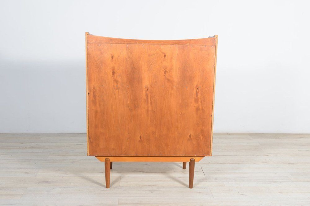Mid Century Teak Dresser With Dressing Table 1960s photo buy