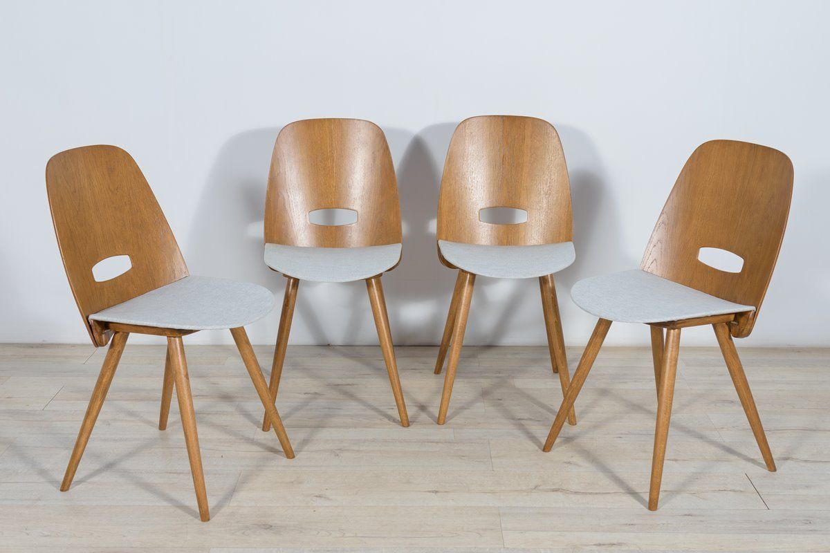 Lollipop Chairs By František Jirák For Tatra 1960s Set Of 4 photo furniture