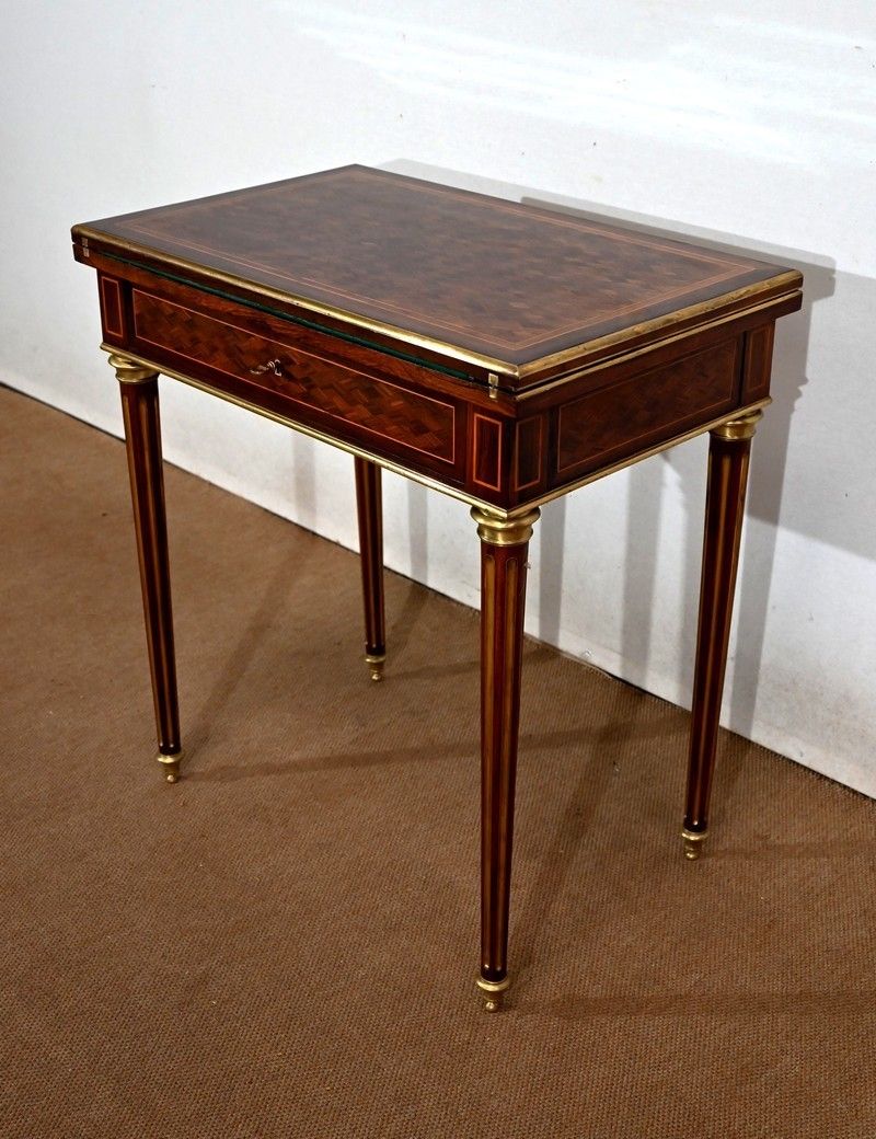 Multifunction Middle Table Louis XVI Style Late 19th Century photo Furniture