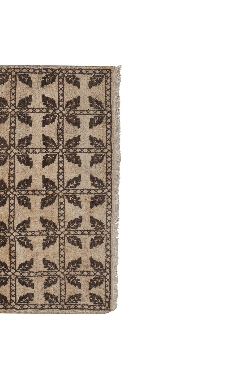 1960s Turkish Tulu Rug 4' X 6'3'' photo furniture