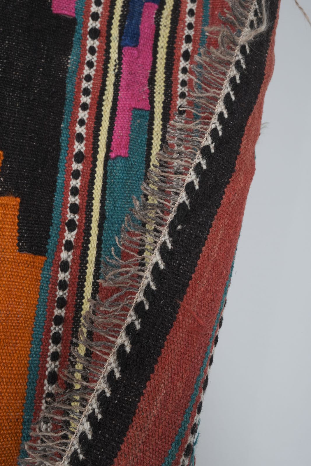 Vintage Turkish Handmade Kilim Rug 5'1'' X 11'11'' photo 1139.0
