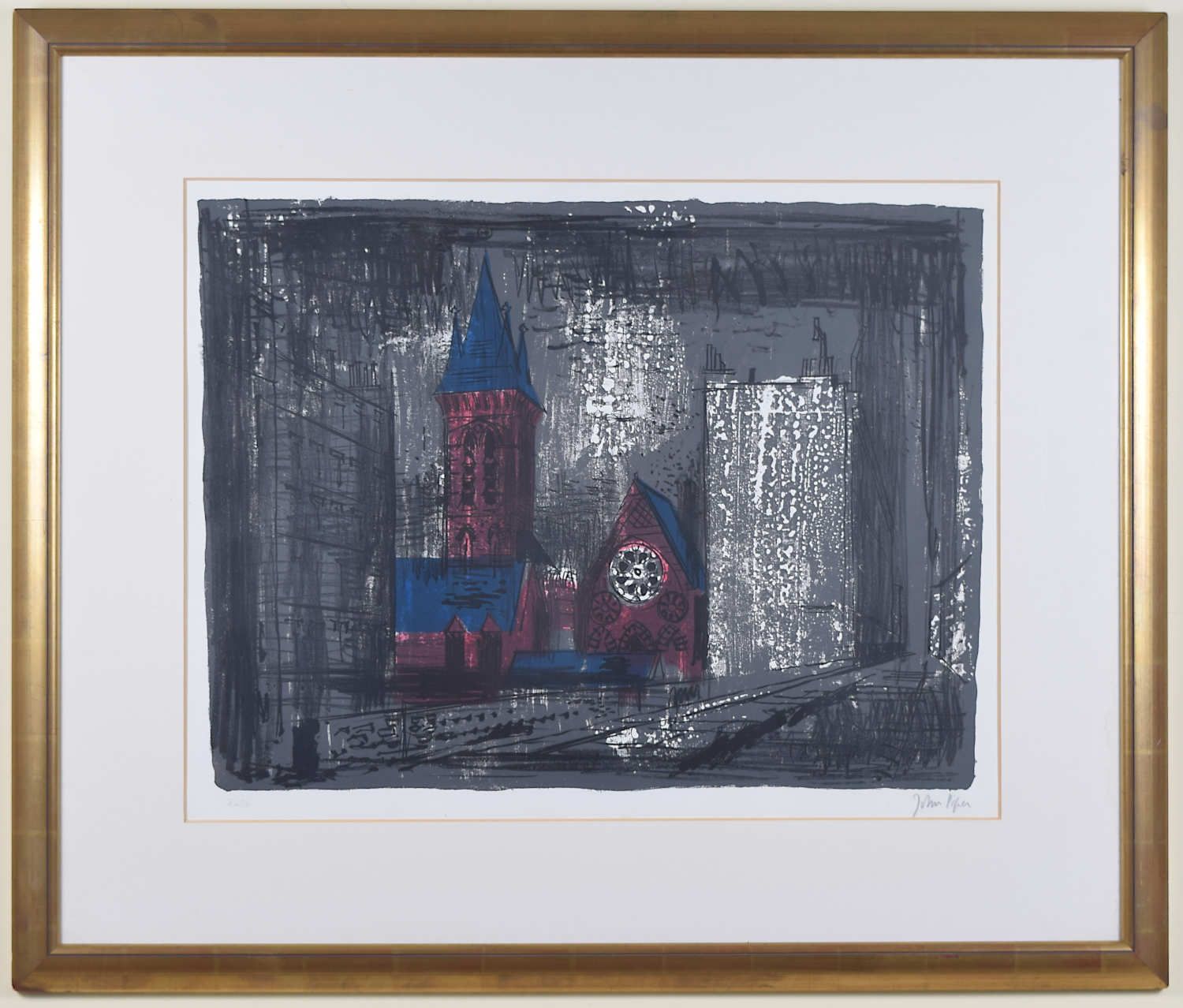 John Piper (1903 1992) St James The Less, Westminster photo for sale