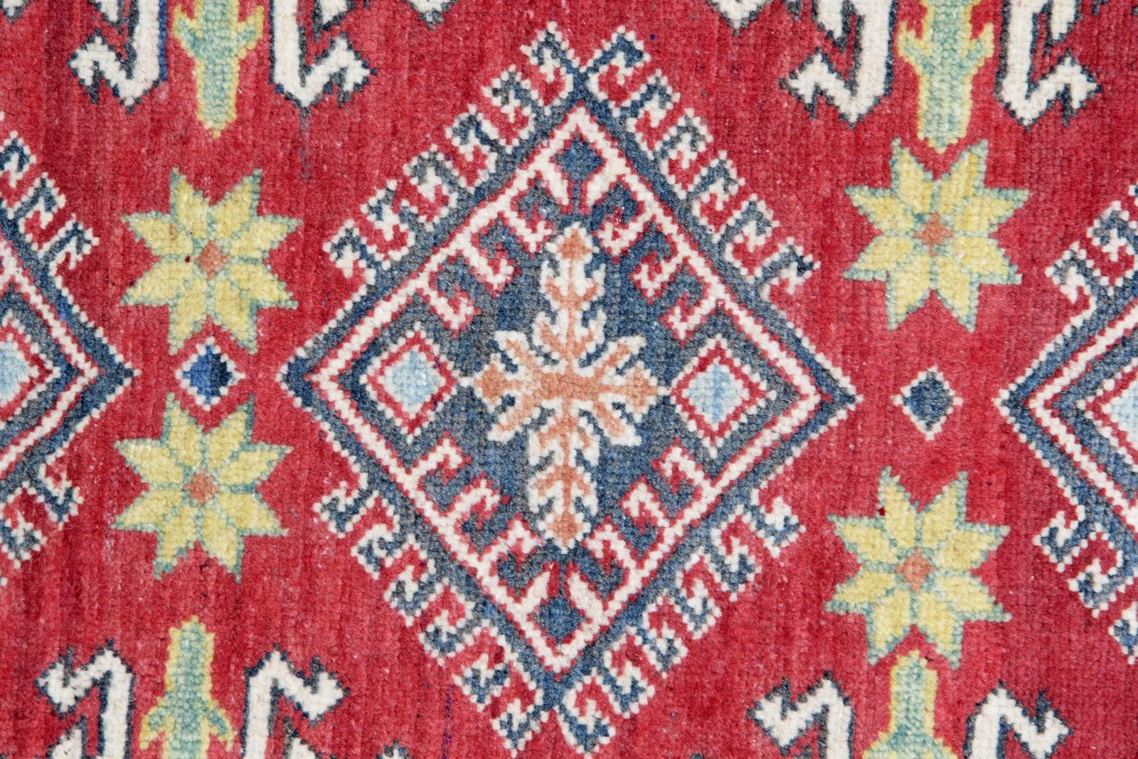 Oriental Rugs Red Afghan Kazak Rugs Hand Made Carpet For Sale photo for sale