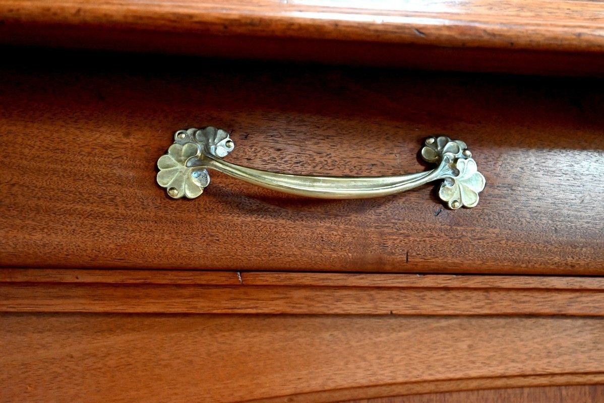 photo furniture Important Vitrine Buffet, Attributed To Maison E. Diot, Art Nouveau – 1900
