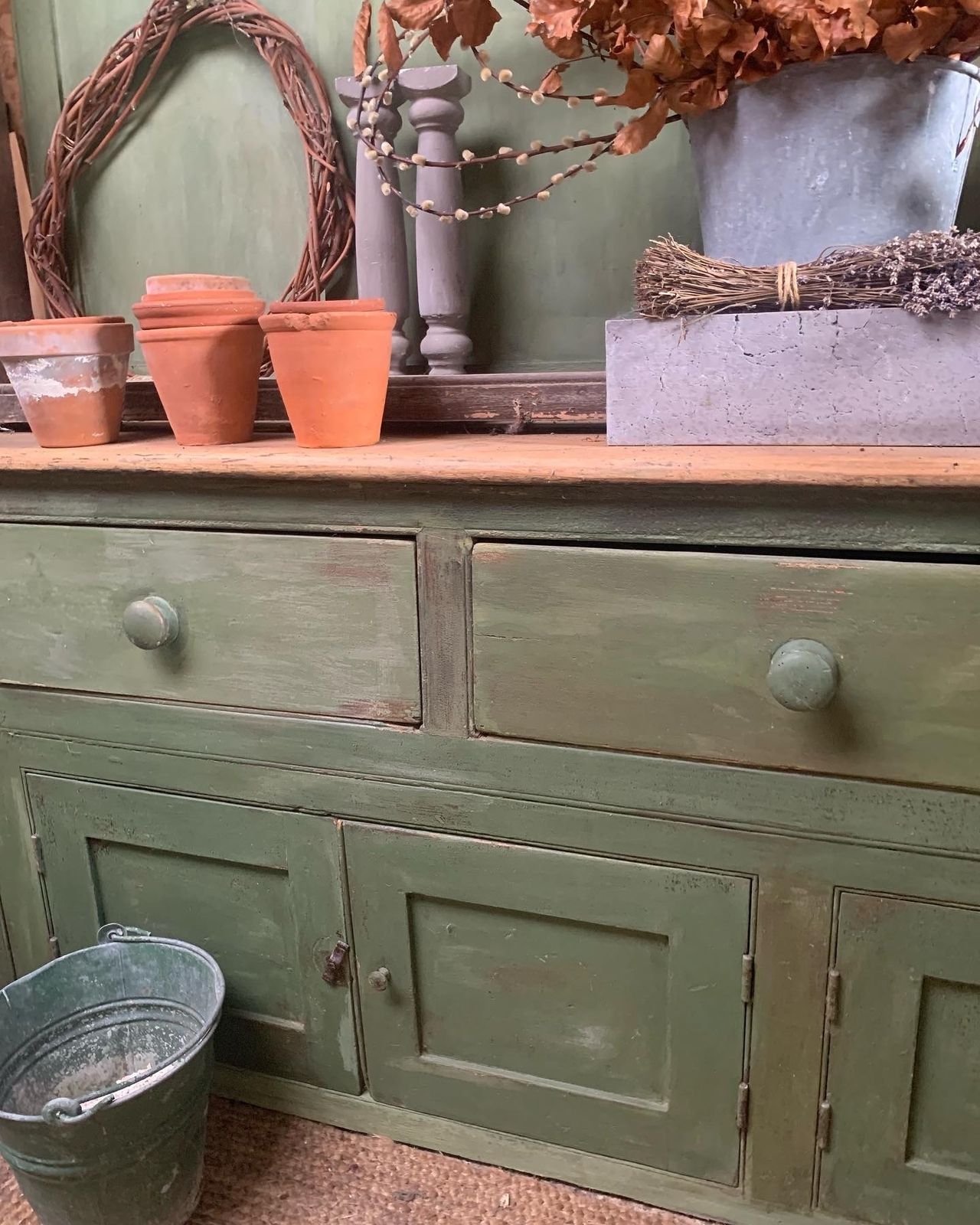 Victorian Country House Dresser photo vintage