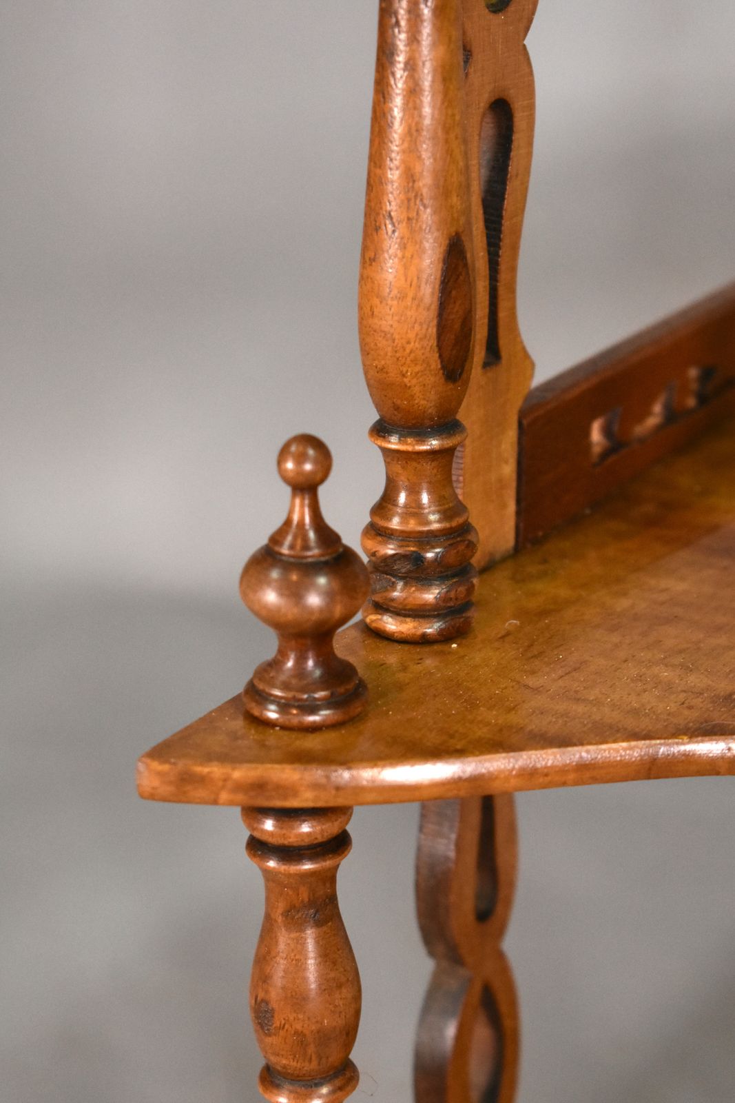 Antique French Walnut Shelving Unit 19th Century photo Furniture
