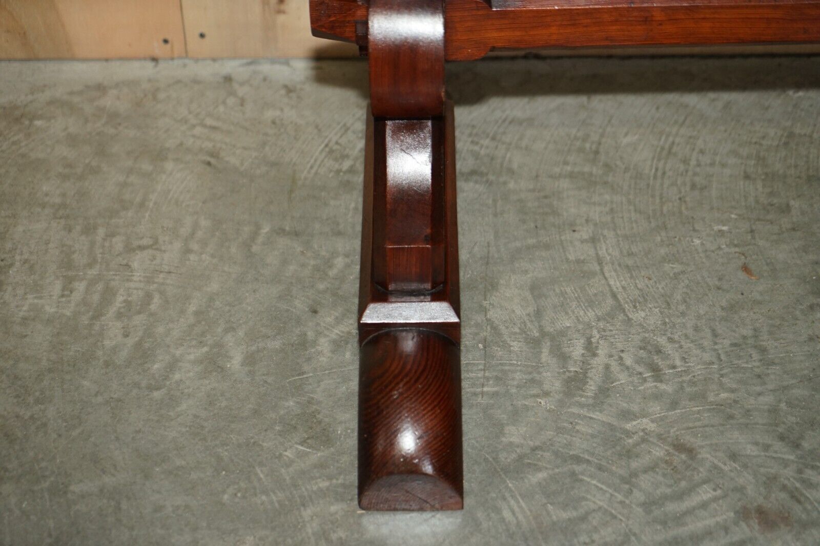 Antique Gothic Style English Oak Victorian Library Table Desk Dining Table photo 1500.0