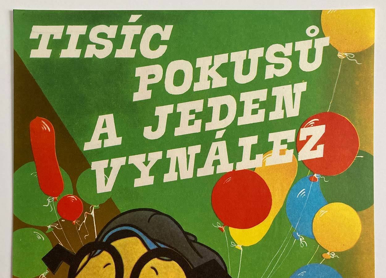 Original Film Poster, Anteojito And Antifaz, Vratislav ševčík, 1980, Genuine Czech Vintage Print photo furniture