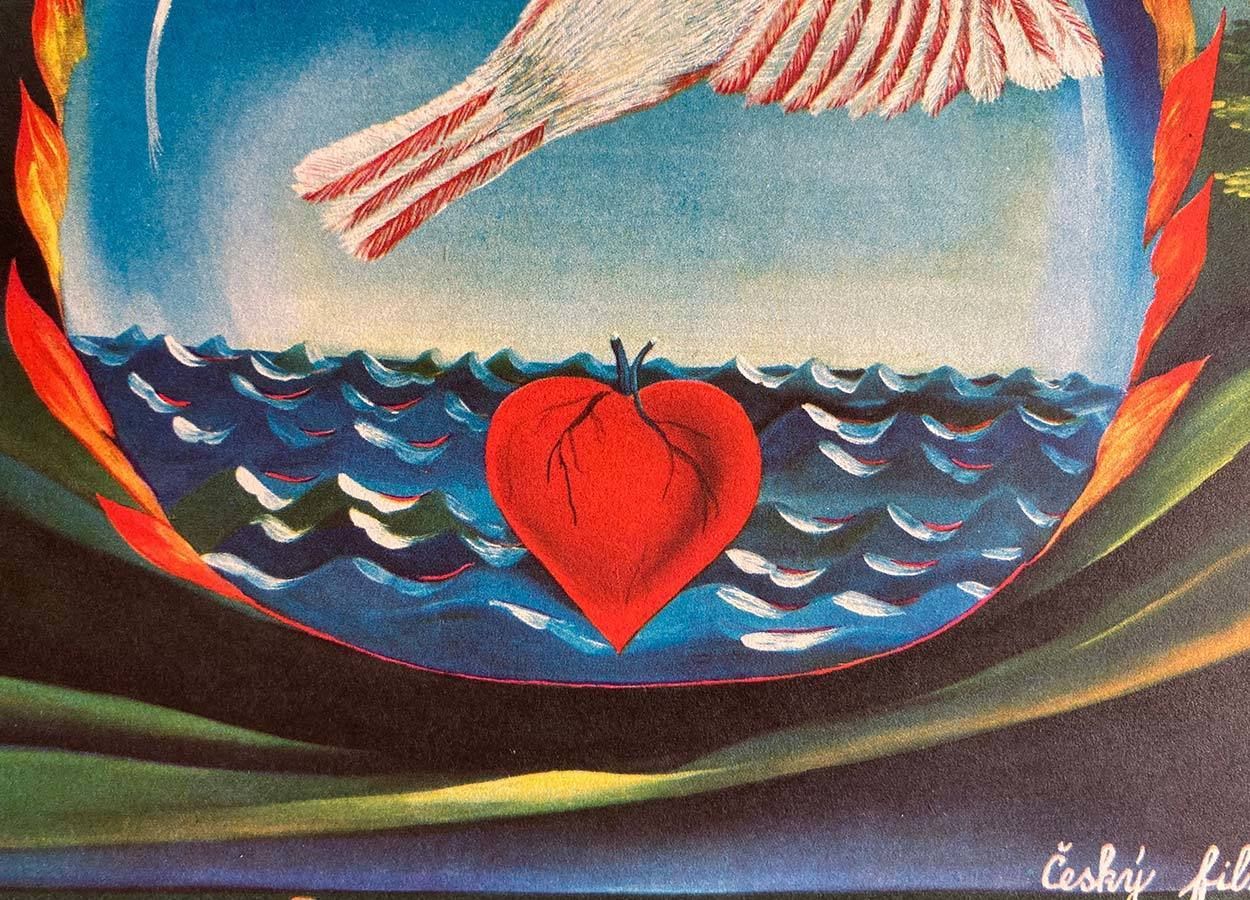 152.0 Movie Poster, The Ninth Heart, Eva švankmajerová, 1978 photo