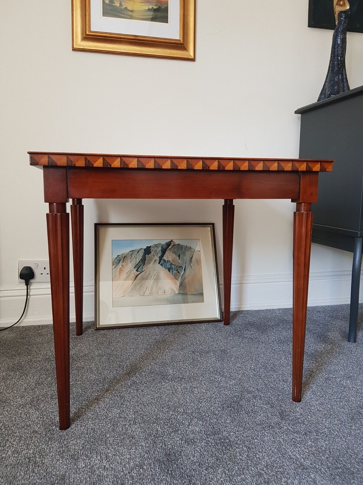 Pair Of Stunning Italian Annibale Colombo Side Tables Hugely Expensive New photo vintage