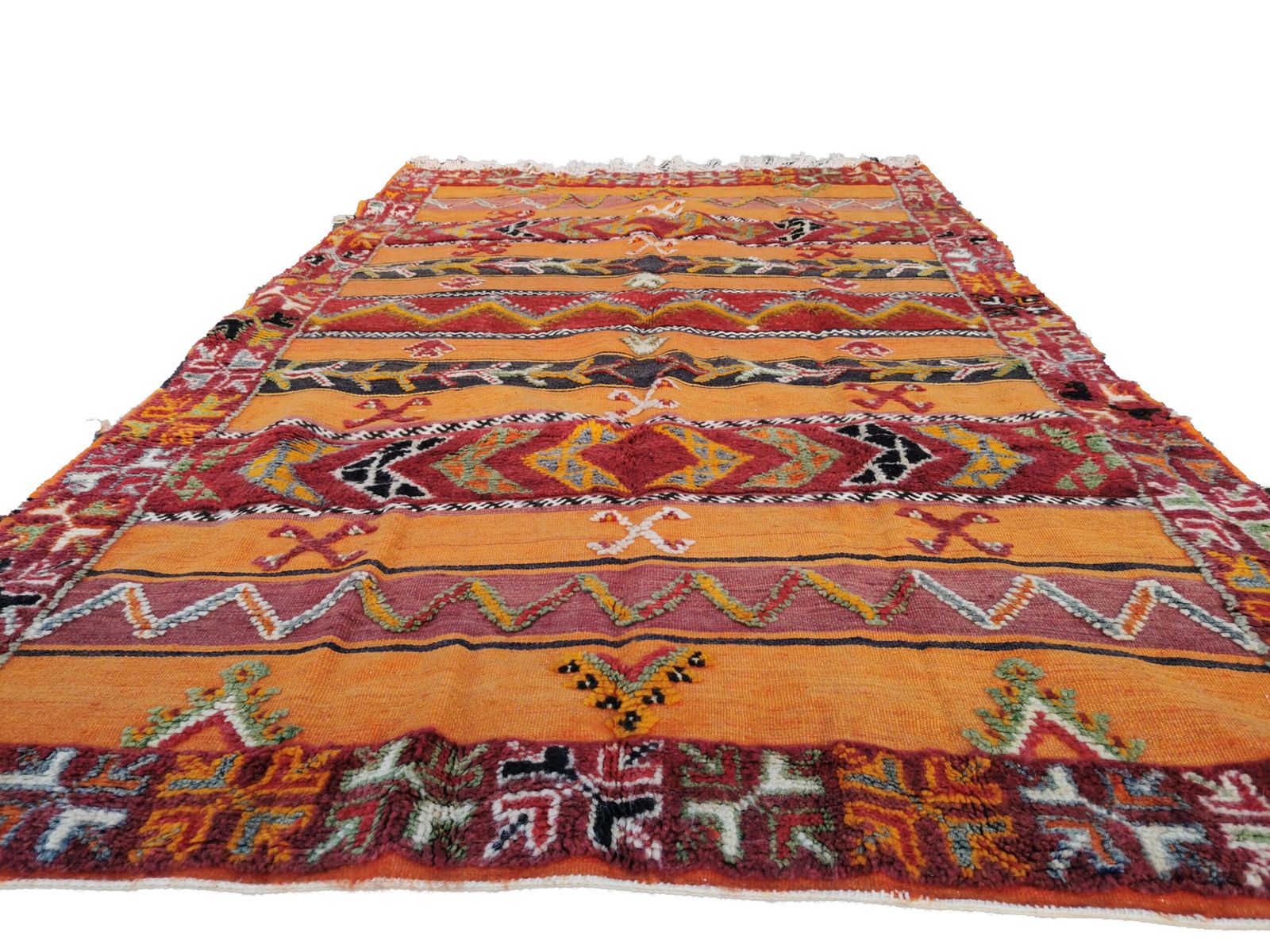 No Custom Fee. Shipped From Uk. 250x150cm. Handmade Traditional Camel Wool Rug  Berber Design photo for sale