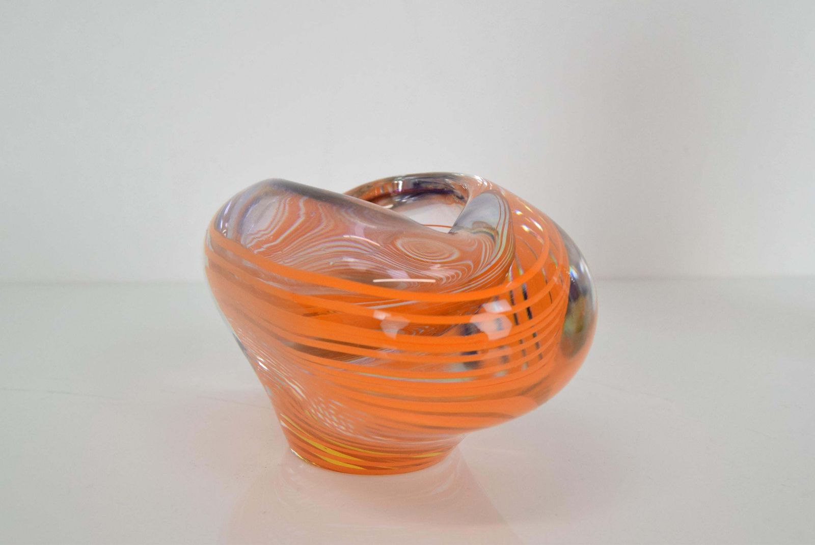 Set Of Art Glass By Ivo Rozsypal,Czechoslovakia,1970's. photo vintage